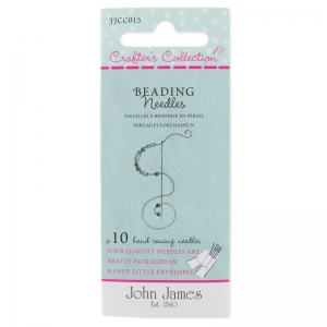 Assortiment d'aiguilles broderie de perles taille 10-11 et 12 x10