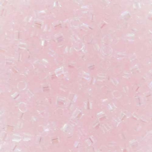 Miyuki Delica 11/0 DB0082 - Transparent Pale Pink AB x8g