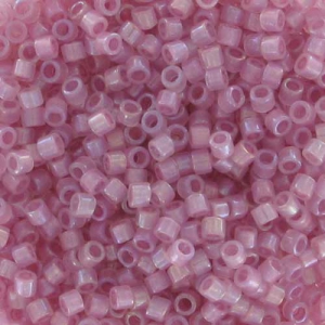 Miyuki Delica 11/0 DB1752 - Opal AB Lined Spkl Orchid x8g