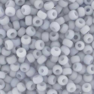 Rocaille Miyuki 11/0 2026 - Mat Opaque Pale Blue Gray x8g