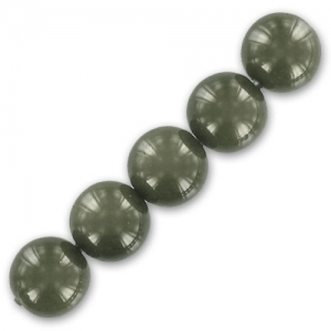Perles Miracles  8 mm Gris x4