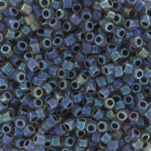 Miyuki Delica 11/0 DB1774 - Opal AB Lined Gray x8g