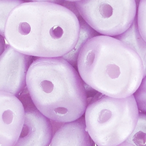 SuperDuo 2,5x5 mm Pastel Light Lilas x10g