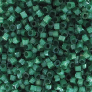 Miyuki Delica 11/0 DB1814 - Dyed Emerald Silk Satin x8g