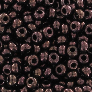 Preciosa Perles rocailles 9/0 2.5 mm - Dark Bronze x20g