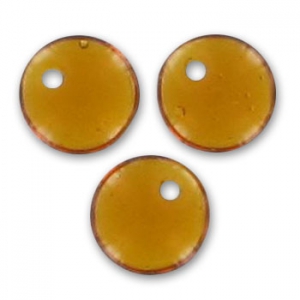 Lentilles  6 mm Dark Topaz x50