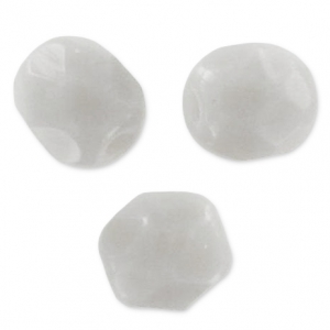 Facettes 4 mm Opaque Grey x50