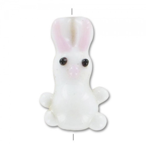 Lapin 30 mm Blanc x1