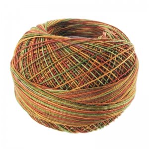 Fil de coton Lizbeth taille 40 Autumn Spice n°136 x274m