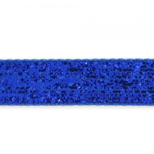 Ruban pailleté 10 mm Sapphire x 2m