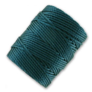 Fil C-LON Tex 400 Bead Cord 0,90 mm Peacock x 35 m