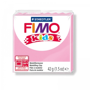 Pâte Fimo Kids 42gr Rose (n°25)