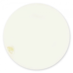 Ronde nacrée semi-percée 16 mm Cream x1
