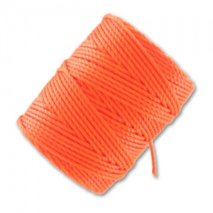 Fil C-LON Tex 400 Bead Cord 0,90 mm Neon Orange x 35 m