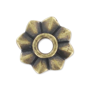 Fleur à riveter 10 mm bronze