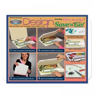 Plateau de perlage refermable Bead Buddy Save'n Go