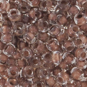 Preciosa Perles rocailles 9/0 2.5 mm - Crystal Chocolate Brown x10g