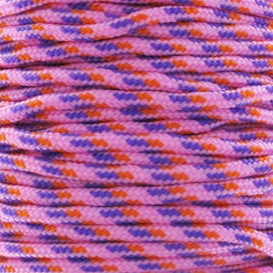 Cordon Paracorde -corde de parachute- 2 mm Pink/Purple x1m