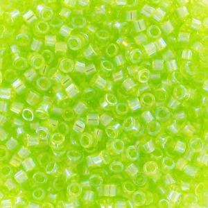 Miyuki Delica 11/0 DB0174 - Transparent Chartreuse AB x8g