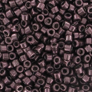 Miyuki Delica 11/0 DB0454 - Galvanized Smoky Amethyst x8g