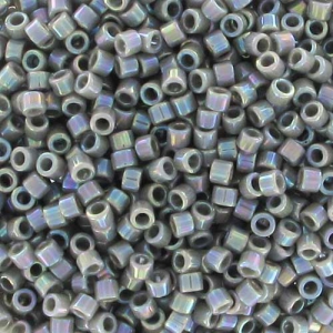 Miyuki Delica 11/0 DB0168 - Opaque Gray AB x8g