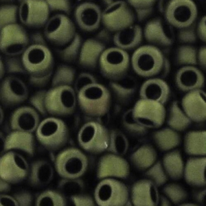 Rocaille Toho 15/0 TO15R617 - Matte Color Dark Olive x8g