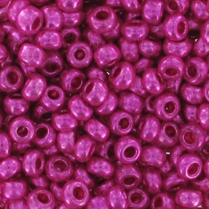 Preciosa Perles rocailles 11/0 2 mm - Rose métallique x20g