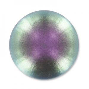 Cabochon Nacré PureCrystal 5817 10 mm Iridescent Purple Pearl x1
