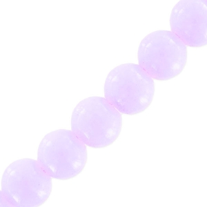 Rondes imitation gemme 6 mm Light Amethyst x85cm