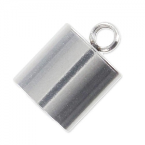 Embouts cylindriques pour cordon 8 mm en Acier inox 302 x4