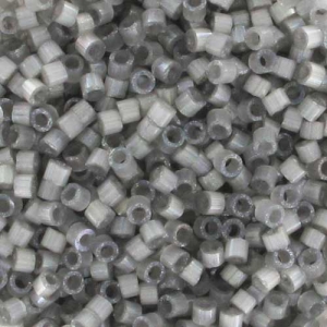 Miyuki Delica 11/0 DB1817 - Dyed Smoke Grey Silk Satin x8g