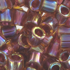 Miyuki Delica 8/0 DBL0088 - Light Topaz AB Berry Lined x8g