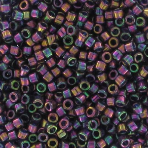 Miyuki Delica 11/0 DB0128 - Plum Gold Luster x8g