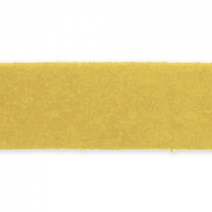 Lacet Suédine 10 mm Jaune x1m