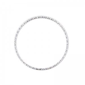 Anneau travaillé 25mm en Argent 925 x1