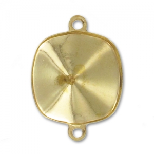 Serti intercalaire à coller pour cabochon PureCrystal 4470 10 mm - Doré x1