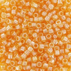 Miyuki Delica 11/0 DB0099 - Transparent Light Topaz Luster x8g