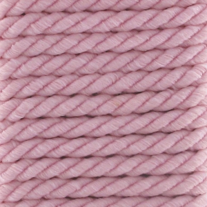 Cordon torsadé 2.5 mm Rose x 2m