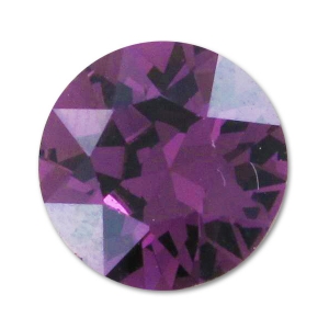 Cabochon PureCrystal 1088 8 mm Amethyst x1