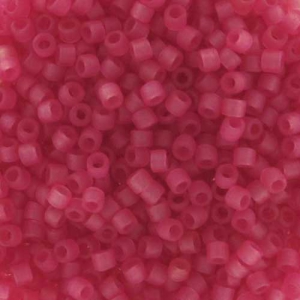 Miyuki Delica 11/0 DB0778 - Dyed Semi Mat Transparent Dark Rose x8g