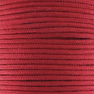 Tresse de soie 1,50 mm Rouge x1m