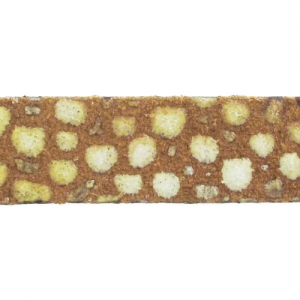 Lacet cuir 10 mm Imitation Poisson Camel x30cm