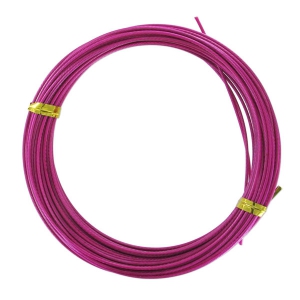 Fil Cablé éco 7 brins 1 mm Fuchsia x10 m