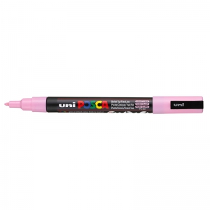 Marqueur Posca pointe conique fine 1.3 mm Rose clair