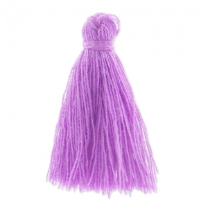 Pompon imitation coton 27-30 mm Parme