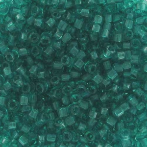 Miyuki Delica 11/0 DB1108 - Transparent Caribbean Teal x8g