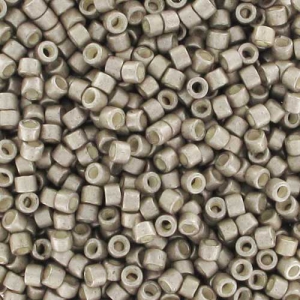 Miyuki Delica 11/0 DB1159 - Galvanized Semi Mat Pewter x8g
