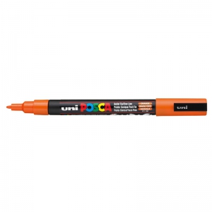 Marqueur Posca pointe conique fine 1.3 mm Orange foncé