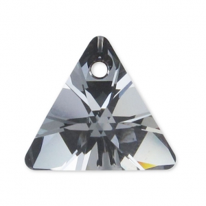 Pendentif Triangle PureCrystal 6628 16 mm Crystal Silver Night