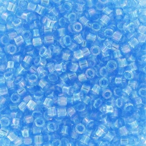 Miyuki Delica 11/0 DB0176 - Transparent Aqua AB x8g